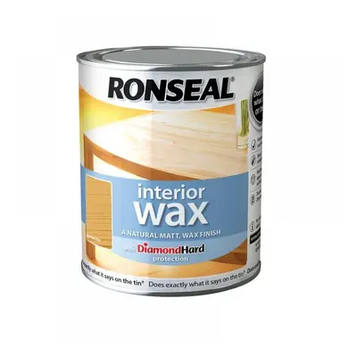 Ronseal 36882 Interior Wax Antique Pine 750Ml