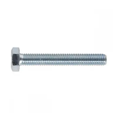 Sealey SS1070 Ht Setscrew M10 X 70Mm 8.8 Zinc Pack Of 25