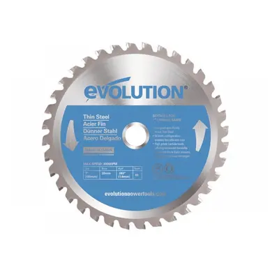 Evolution EVOBLADE Thin Steel Cutting Circular Saw Blade 180 X 20Mm X 36T