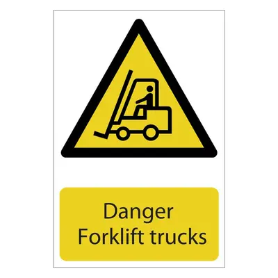 Draper 72360 Danger Forklift Trucks each