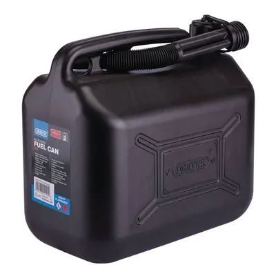 Draper 09058 Plastic Fuel Can 10L Black 1