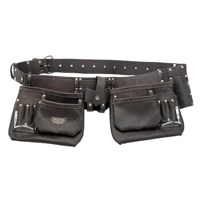 Draper Expert 03138 Oil-Tanned Leather Double Pouch Tool Belt each