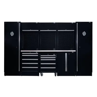 04402 Bunker® Modular Storage Combo With Stainless Steel Worktop (16 Piece)