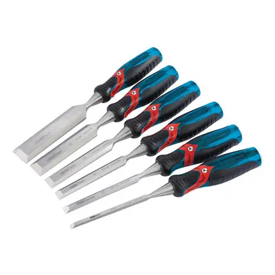 Draper Expert 70419 Soft Grip ftPound Thruft Bevel Edge Wood Chisel Set 140Mm (6 Piece) per set