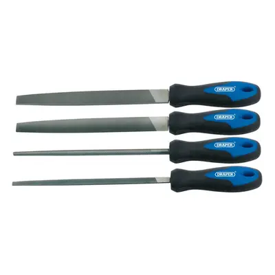 Draper 44962 Soft Grip Engineerfts File Set 200Mm (4 Piece) per set