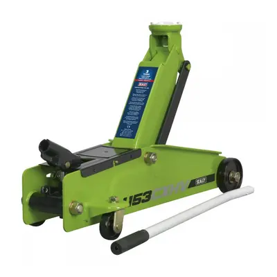 Sealey 1153CXHV Trolley Jack 3 Tonne Long Reach Heavy-Duty Hi-Vis