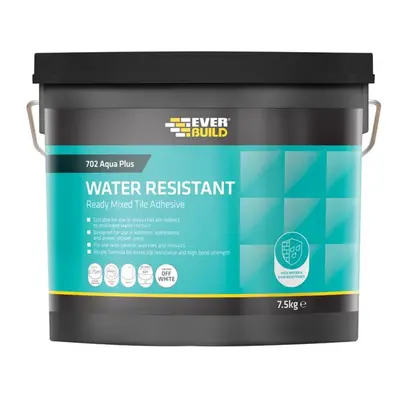 Everbuild Sika 487071 702 Water Resistant Tile Adhesive 7.5Kg/5 Litre