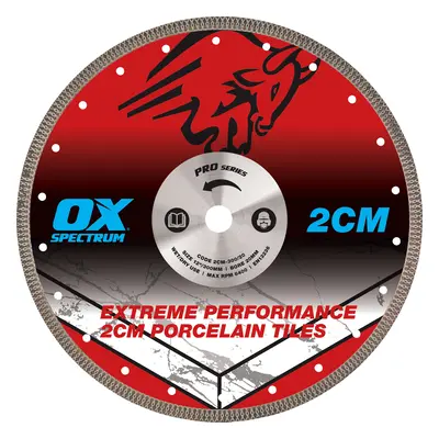 Ox Tools 2CM-300/20 Ox Pro 2Cm Porcelain Cutting Blade - 300/20Mm Each