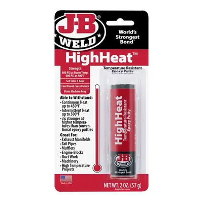 J-B Weld Highheat™ Epoxy Putty 57G 8297UK