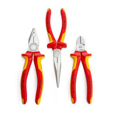 Knipex 002012 Electro Vde Plier Set (3 Piece)