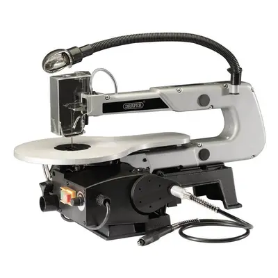 Draper 22791 Variable Speed Scroll Saw With Flexible Drive Shaft And Worklight 405Mm 90W each