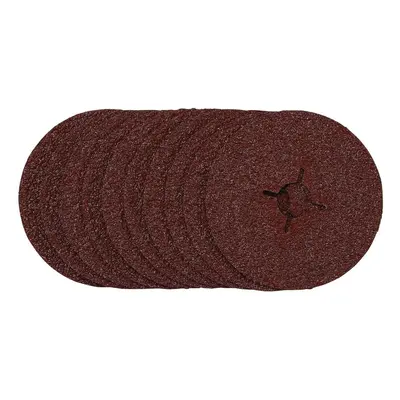 Draper 68376 Fibre Sanding Discs 115Mm 24 Grit (Pack Of 10) each 10