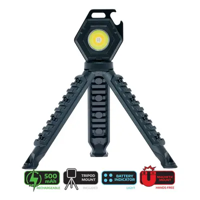 Litezall 26215 Compact Work Light With Tripod 500 Lumens