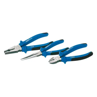 Draper Expert 69289 Heavy Duty Soft Grip Pliers Set (3 Piece) per set