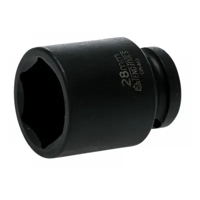 Teng 920528N Impact Socket Hexagon 6-Point 1/2In Drive 28Mm