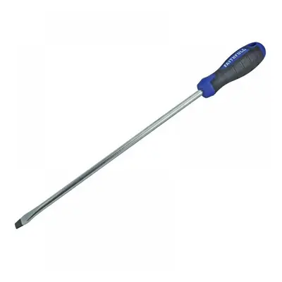 Faithfull Soft Grip Screwdriver Flared Slotted Tip 10.0 X 300Mm