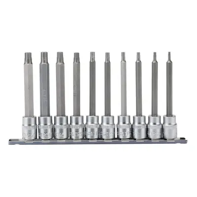 Draper Expert 16340 Draper Tx-Star® Plus Socket Bit Set 3/8in Sq. Dr. 100Mm (10 Piece) per set