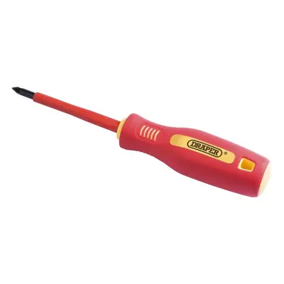 Draper 46531 Fully Insulated Soft Grip Cross Slot Screwdriver No.1 X 80Mm (Sold Loose) each