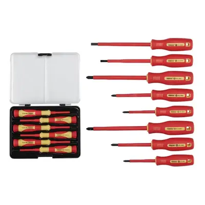 Draper 28028 Vde Approved Fully Insulated Screwdriver And Precision Screwdriver Set (14 Piece) e