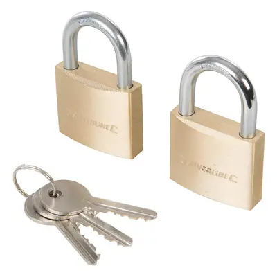 Silverline 307578 Keyed Alike Padlocks 2Pk 40Mm Each 2