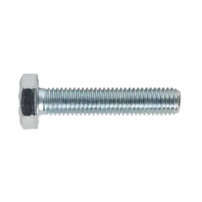 Sealey SS1050 Ht Setscrew M10 X 50Mm 8.8 Zinc Pack Of 25