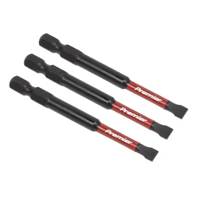 Sealey AK8252 Slotted 5.5Mm Impact Power Tool Bits 75Mm - 3Pc