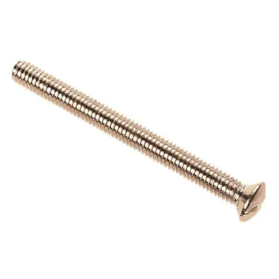 Dencon 115010NB Nickle Plated Switch/Socket Plate Screws 3.5 X 50Mm (Pack Of 10)