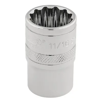 Draper Expert 49480 Hi-Torq® 12 Point Socket 3/8in Sq. Dr. 11/16in each