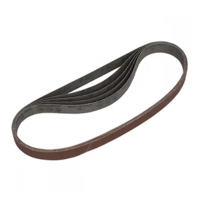 Sealey SB0020 Sanding Belt 25 X 762Mm 60Grit Pack Of 5