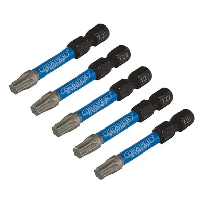 Draper Expert 05654 Tx-Star® Impact Screwdriver Bits T27 X 50Mm 1/4in Hex (Pack Of 5) each 1