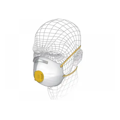 Vitrex S40710 Premium Valved Power Tool & Mdf Respirator P2