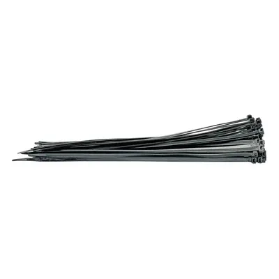 Draper 70408 Cable Ties 8.8 X 500Mm Black (Pack Of 100) each