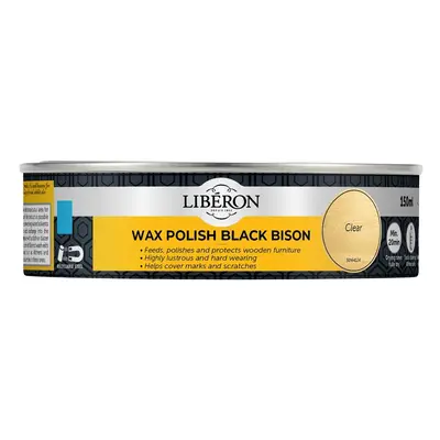 Liberon 126867 Black Bison Wax Paste Clear 150Ml