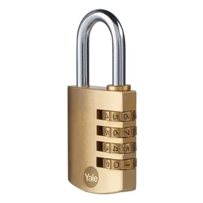 Yale Locks Brass Combination Padlock 40Mm Y150B/40/130/1