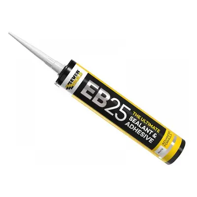 Everbuild Sika 605668 Eb25 Hybrid Sealant Adhesive White 300Ml