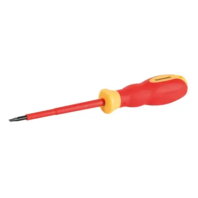 Silverline 716610 Vde Soft-Grip Electricians Screwdriver Slotted 0.8 X 4 X 100Mm Each 1