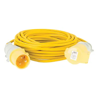 Defender E85235 Extension Lead Yellow 2.5Mm2 32A 14M 110V Each 1