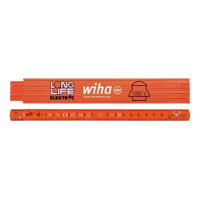 Wiha 42068 Longlife® Electricianfts Folding Ruler 2M