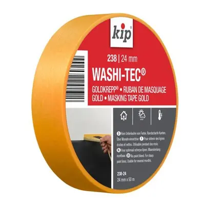 Kip® 222602 238 Premium Washi-Tec® Masking Tape 24Mm X 50M