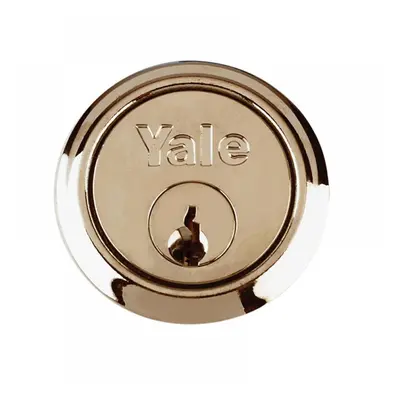 Yale Locks 631109031025 B1109 Replacement Rim Cylinder & 2 Keys Polished Brass Finish Box