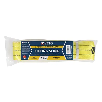 Timco 723604 Lifting Sling 3000Kg / 3 Tonnes 2M X 90Mm Bag 1