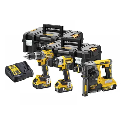 Dewalt DCK368P3T-GB Dck368P3T Xr Brushless Kit 18V 3 X 18V 5.0Ah Li-Ion