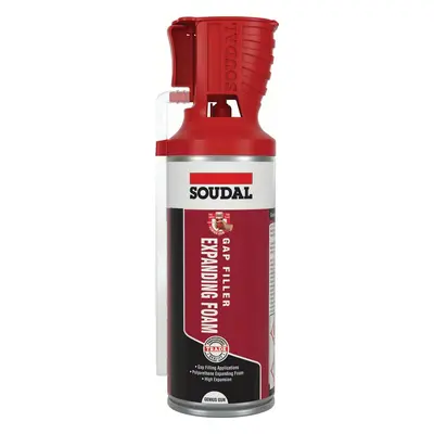 Soudal Gap Filler Expanding Foam - Genius Gun® Champagne 300Ml canister 9