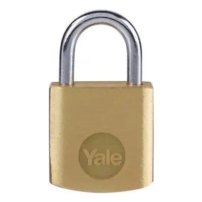 Yale Locks Brass Padlock 20Mm Y110B/20/111/1