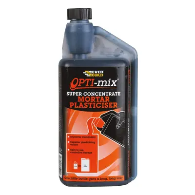 Everbuild Opti-Mix Mortar Plasticiser 1Ltr