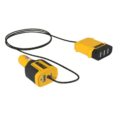 Dewalt Telecoms 5-Port Front And Back Seat Usb Charger 141 0475 DWG