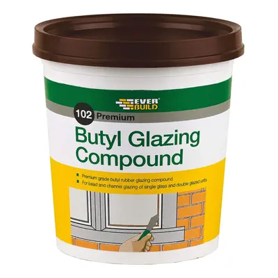 Everbuild 102 Butyl G.c. Brown 2Kg