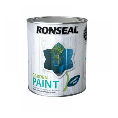 Ronseal 37413 Garden Paint Midnight Blue 750Ml