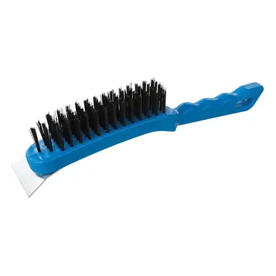 Silverline 245007 Steel Wire Brush 5 Row / Scraper Each 1