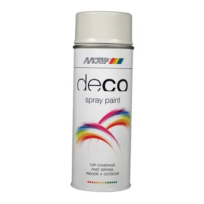 Motip® 01693 Deco Spray Paint High Gloss Ral 7035 Light Grey 400Ml